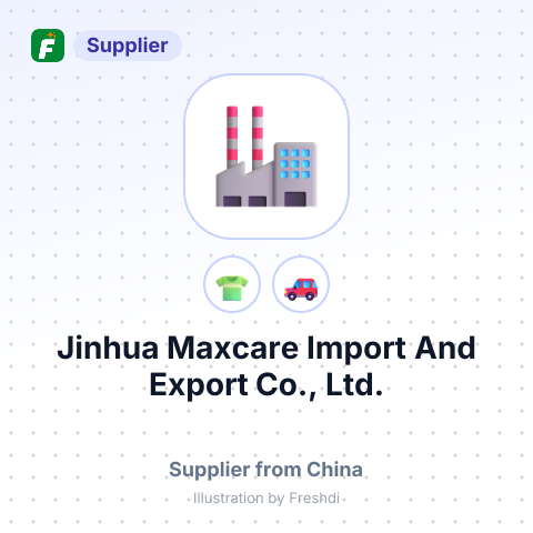Jinhua Maxcare Import And Export Co., Ltd. – summary card, no photo uploaded yet