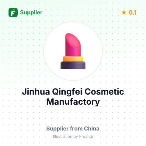 Jinhua Qingfei Cosmetic Manufactory – summary card, no photo uploaded yet