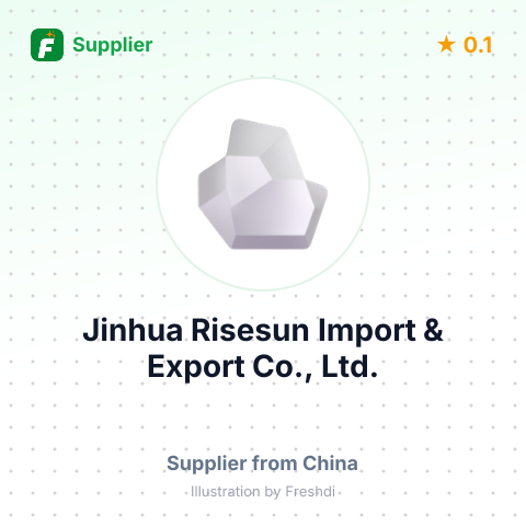 Jinhua Risesun Import & Export Co., Ltd. – summary card, no photo uploaded yet