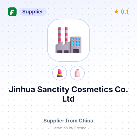 Jinhua Sanctity Cosmetics Co.,Ltd – summary card, no photo uploaded yet