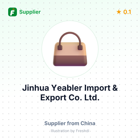 Jinhua Yeabler Import & Export Co., Ltd. – summary card, no photo uploaded yet