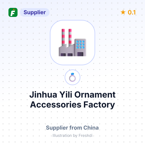 Jinhua Yili Ornament Accessories Factory – summary card, no photo uploaded yet