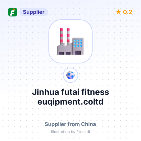 Jinhua futai fitness euqipment.coltd – summary card, no photo uploaded yet