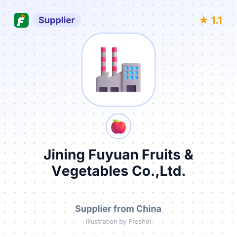 Jining Fuyuan Fruits & Vegetables Co.,Ltd. – summary card, no photo uploaded yet