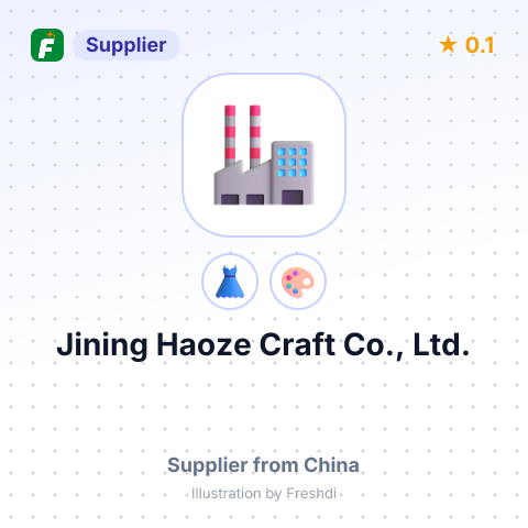 Jining Haoze Craft Co., Ltd. – summary card, no photo uploaded yet