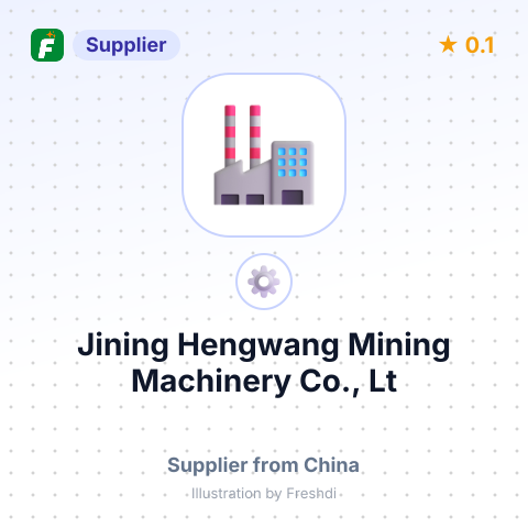 Jining Hengwang Mining Machinery Co., Lt – summary card, no photo uploaded yet