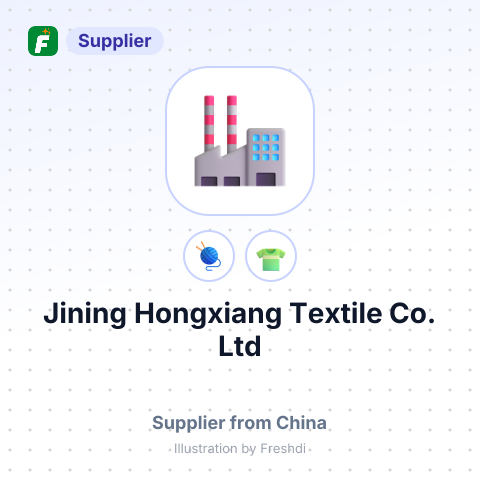 Jining Hongxiang Textile Co.,Ltd – summary card, no photo uploaded yet