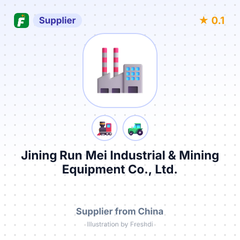 Jining Run Mei Industrial & Mining Equipment Co., Ltd. – summary card, no photo uploaded yet