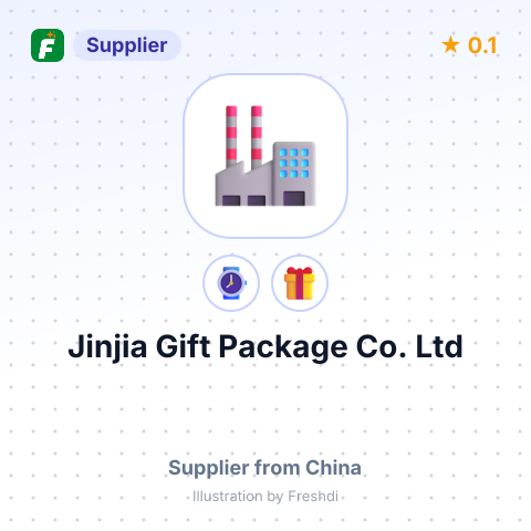 Jinjia Gift Package Co., Ltd – summary card, no photo uploaded yet