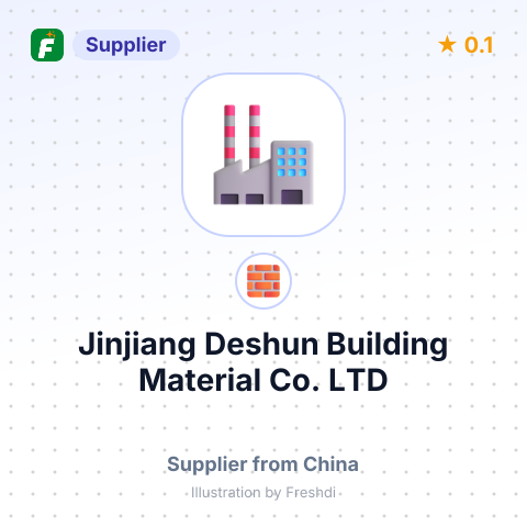 Jinjiang Deshun Building Material Co.,LTD – summary card, no photo uploaded yet