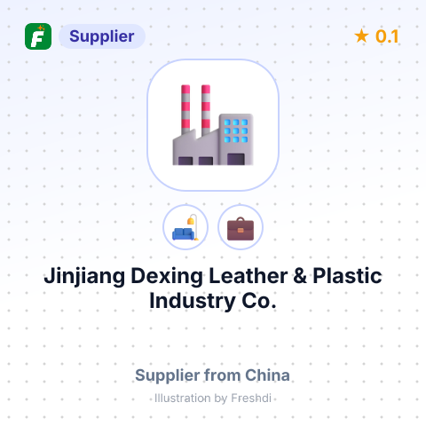 Jinjiang Dexing Leather & Plastic Industry Co., Ltd. – summary card, no photo uploaded yet