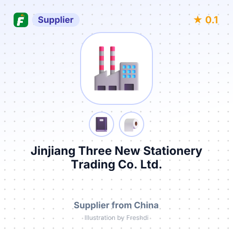 Jinjiang Three New Stationery Trading Co., Ltd. – summary card, no photo uploaded yet