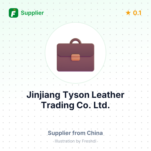 Jinjiang Tyson Leather Trading Co., Ltd. – summary card, no photo uploaded yet