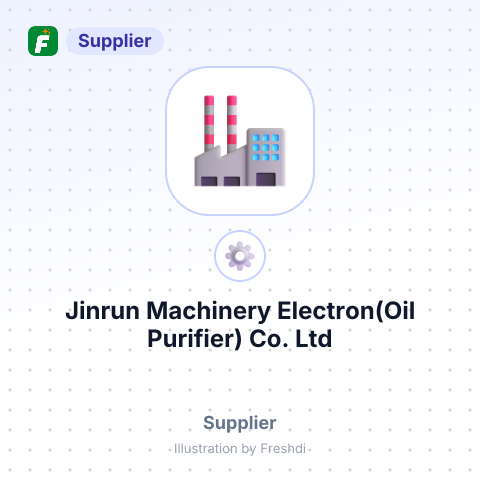 Jinrun Machinery Electron(Oil Purifier) Co.,Ltd – summary card, no photo uploaded yet