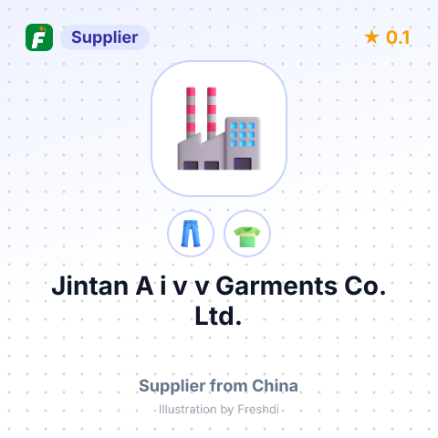 Jintan A i v v Garments Co., Ltd. – summary card, no photo uploaded yet