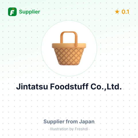 Jintatsu Foodstuff Co.,Ltd. – summary card, no photo uploaded yet