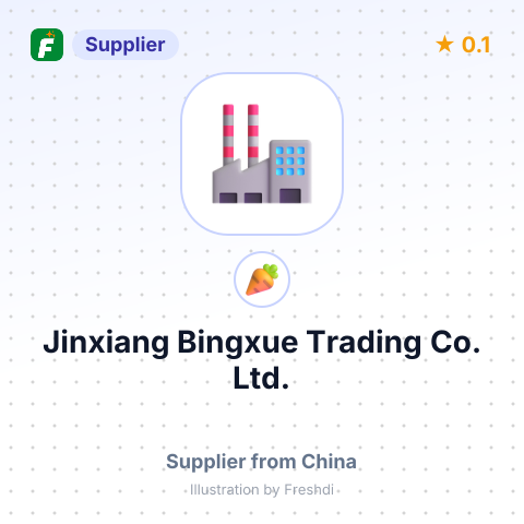 Jinxiang Bingxue Trading Co.,Ltd. – summary card, no photo uploaded yet