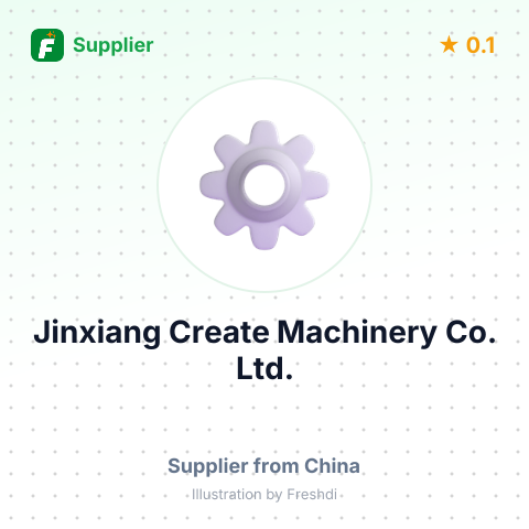 Jinxiang Create Machinery Co., Ltd. – summary card, no photo uploaded yet