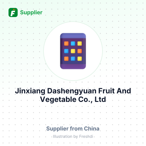 Jinxiang Dashengyuan Fruit And Vegetable Co., Ltd – summary card, no photo uploaded yet