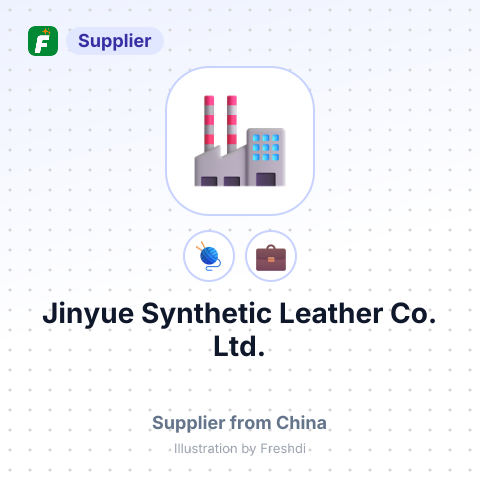 Jinyue Synthetic Leather Co.,Ltd. – summary card, no photo uploaded yet