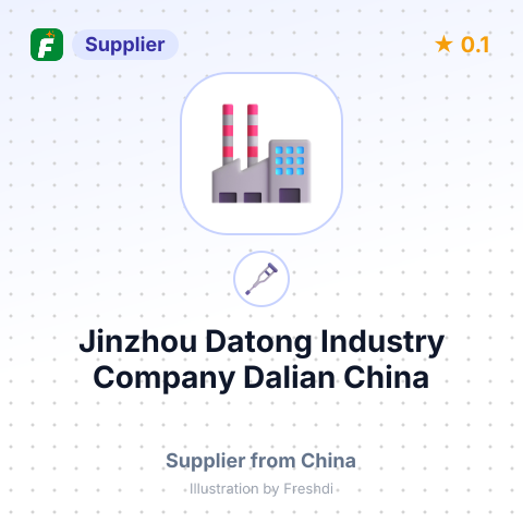 Jinzhou Datong Industry Company, Dalian, China – summary card, no photo uploaded yet