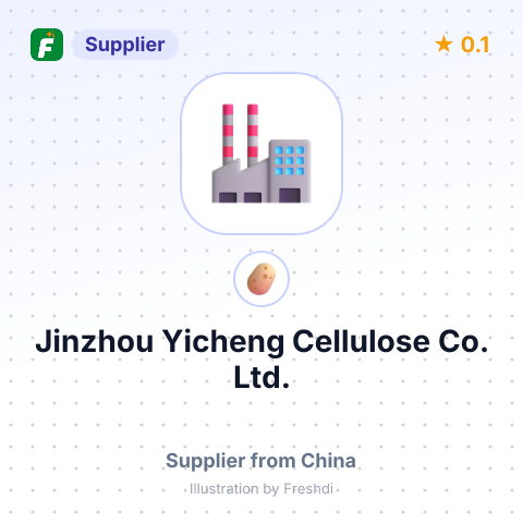 Jinzhou Yicheng Cellulose Co., Ltd. – summary card, no photo uploaded yet