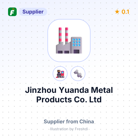 Jinzhou Yuanda Metal Products Co.,Ltd – summary card, no photo uploaded yet