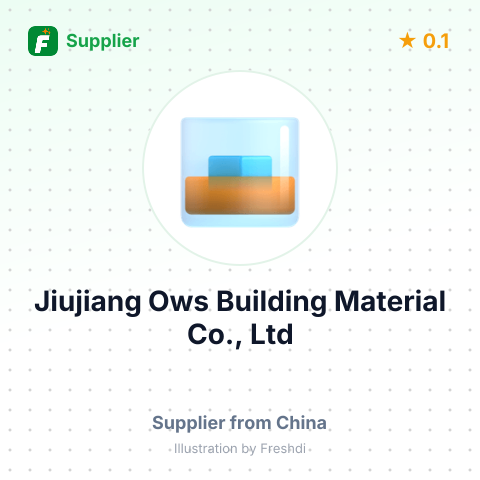 Jiujiang Ows Building Material Co., Ltd – summary card, no photo uploaded yet