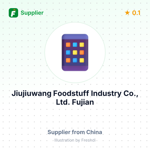 Jiujiuwang Foodstuff Industry Co., Ltd. Fujian – summary card, no photo uploaded yet