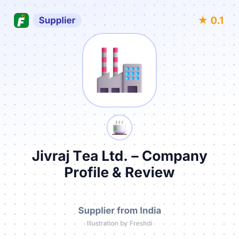 Jivraj Tea Ltd. – summary card, no photo uploaded yet