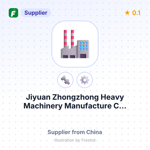 Jiyuan Zhongzhong Heavy Machinery Manufacture C... – summary card, no photo uploaded yet