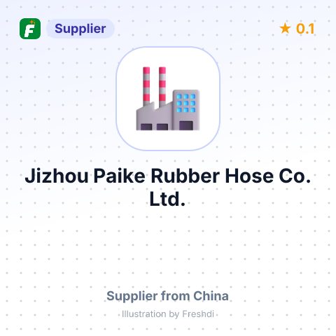 Jizhou Paike Rubber Hose Co., Ltd. – summary card, no photo uploaded yet