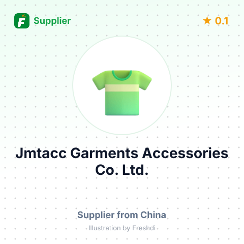 Jmtacc Garments Accessories Co., Ltd. – summary card, no photo uploaded yet