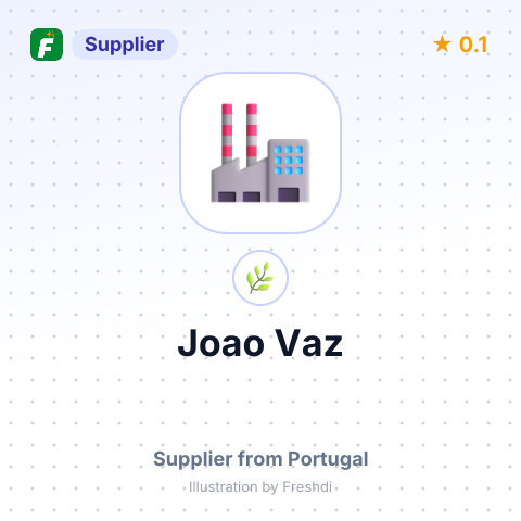 Joao Vaz  – summary card, no photo uploaded yet