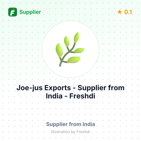 Joe-jus Exports  – summary card, no photo uploaded yet