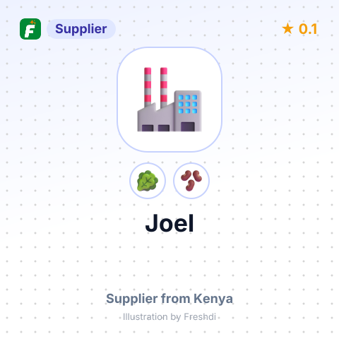 Joel  – summary card, no photo uploaded yet