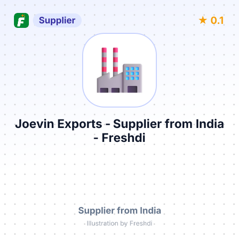 Joevin Exports  – summary card, no photo uploaded yet