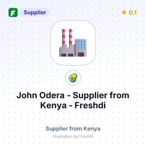 John Odera  – summary card, no photo uploaded yet