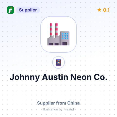 Johnny Austin Neon Co. – summary card, no photo uploaded yet