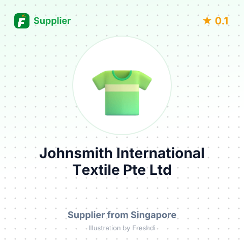 Johnsmith International Textile Pte Ltd – summary card, no photo uploaded yet