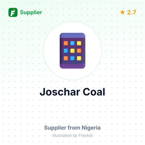 Joschar Coal – summary card, no photo uploaded yet