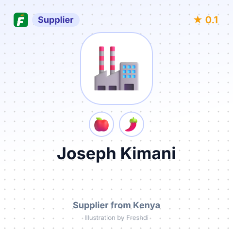 Joseph Kimani  – summary card, no photo uploaded yet