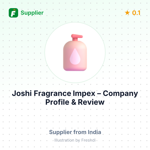 Joshi Fragrance Impex – summary card, no photo uploaded yet