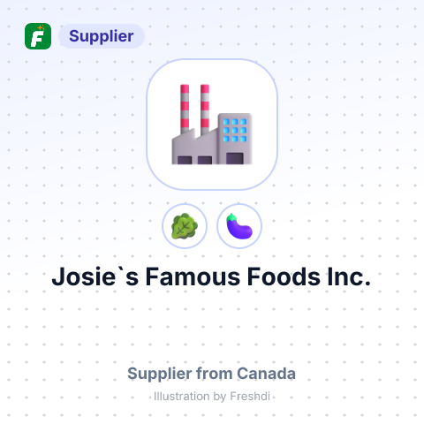 Josie`s Famous Foods Inc. – summary card, no photo uploaded yet