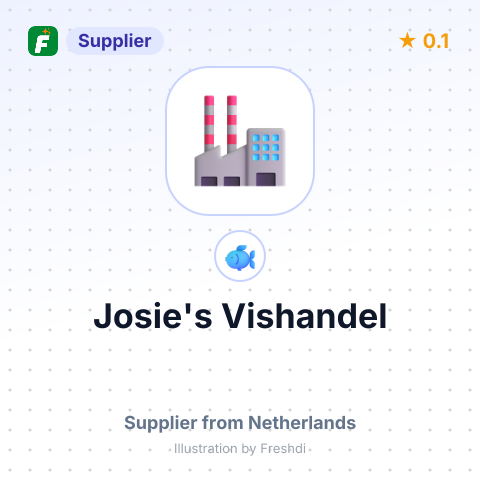 Josie's Vishandel – summary card, no photo uploaded yet