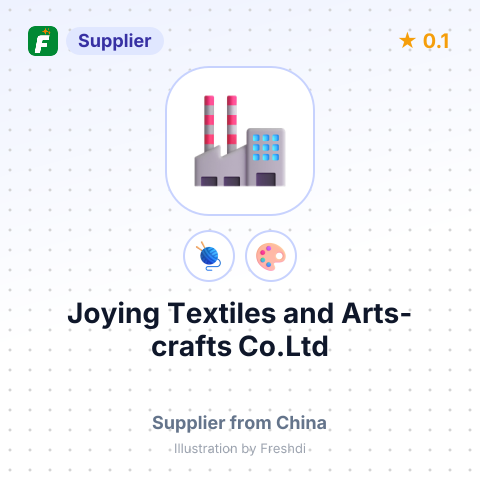 Joying Textiles and Arts-crafts Co.Ltd – summary card, no photo uploaded yet