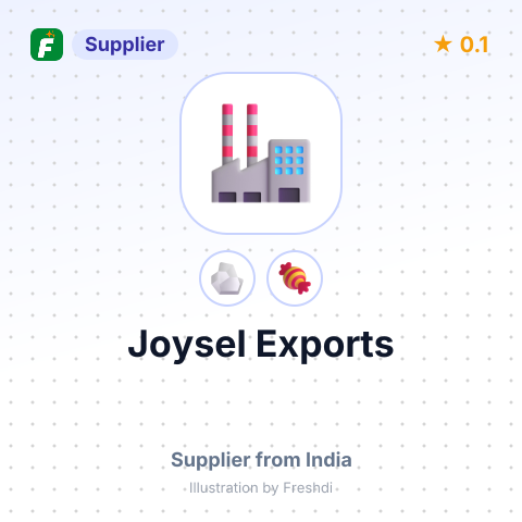 Joysel Exports  – summary card, no photo uploaded yet