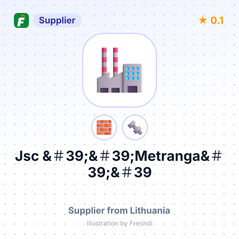 Jsc &＃39;&＃39;Metranga&＃39;&＃39 – summary card, no photo uploaded yet