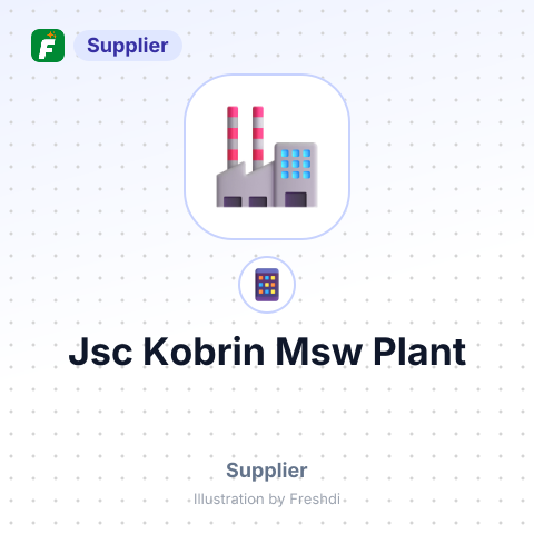 Jsc Kobrin Msw Plant – summary card, no photo uploaded yet