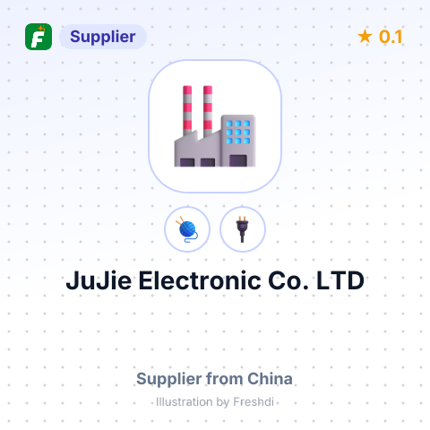 JuJie Electronic Co., LTD – summary card, no photo uploaded yet